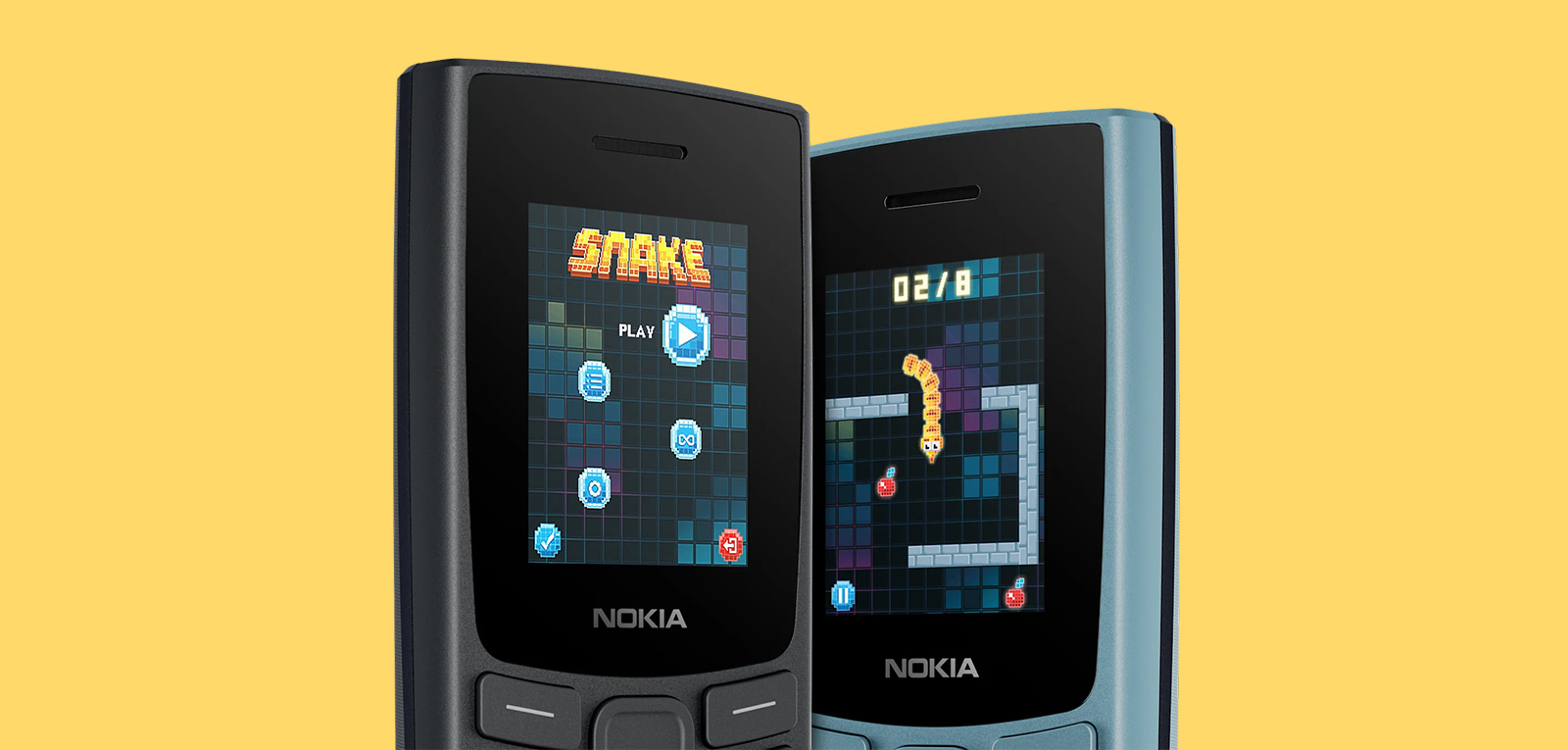 فروشگاه اینترنتی آترامارت| گوشی موبایل نوکیا مدل 110 (2023) دو سیم کارت مونتاژ ایران